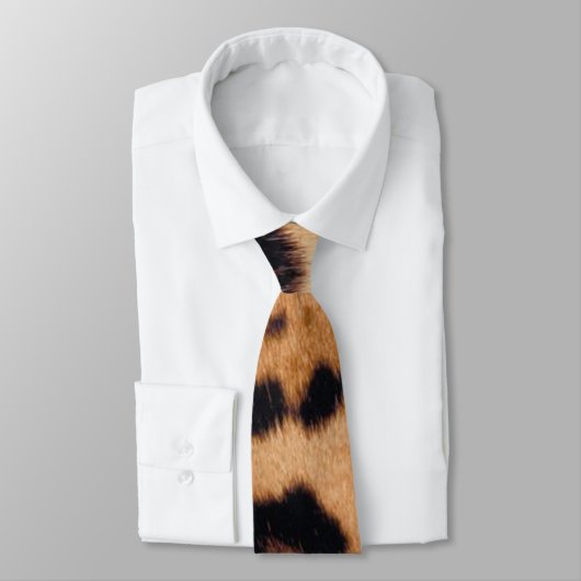 Jaguar Print Stropdas (Gebonden)