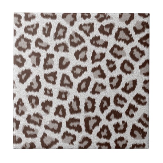 Jaguar Print Tegeltje (Voorkant)