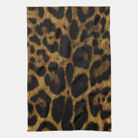 Jaguar Print Theedoek (Verticaal)