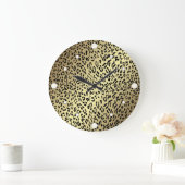 Jaguar Print wandklok (Huis)