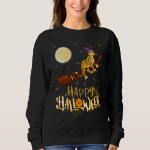 Jaguar Rit Heks Jachtgeweer Jaguar Halloween Trui