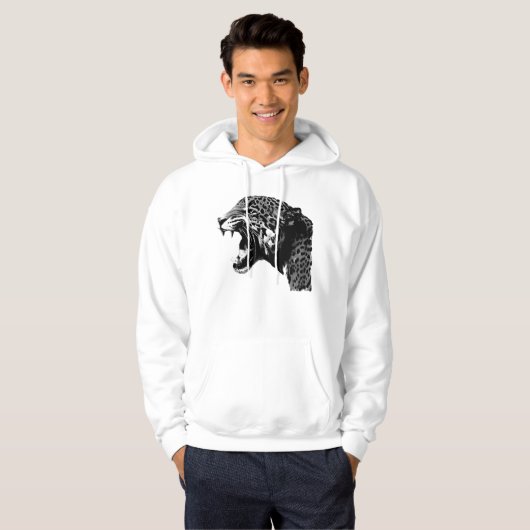 Jaguar Roaring Hoodie (Voorkant volledig)