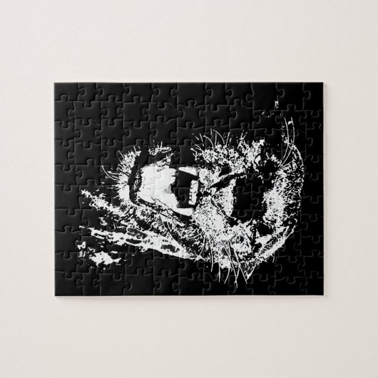 Jaguar Roaring Legpuzzel (Horizontaal)