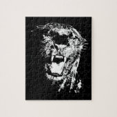 Jaguar Roaring Legpuzzel (Verticaal)