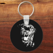 Jaguar Roaring Sleutelhanger (Voorkant)