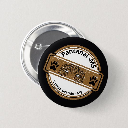 Jaguar Ronde Button 5,7 Cm (Voorkant /achterkant)