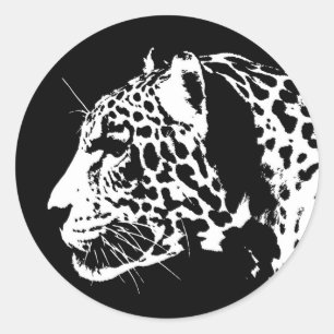 Jaguar Ronde Sticker