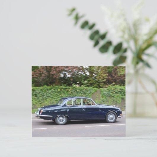 Jaguar S Type 1960 Briefkaart (Staand voorkant)