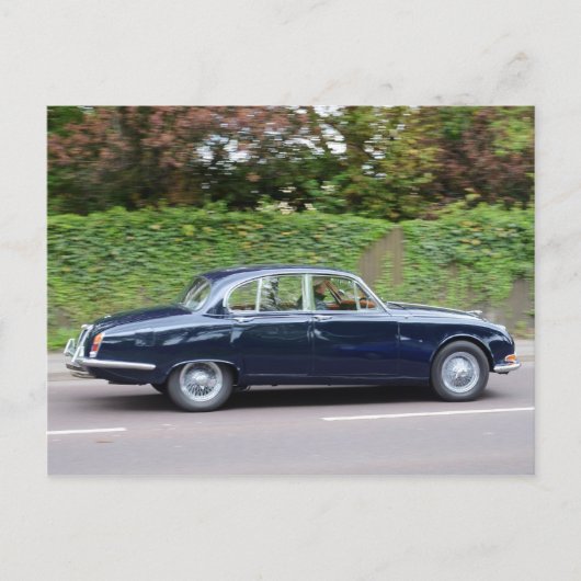Jaguar S Type 1960 Briefkaart (Voorkant)