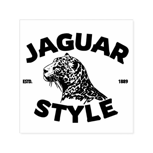 Jaguar Self-inking Stamp Zelfinktende Stempel (Design)