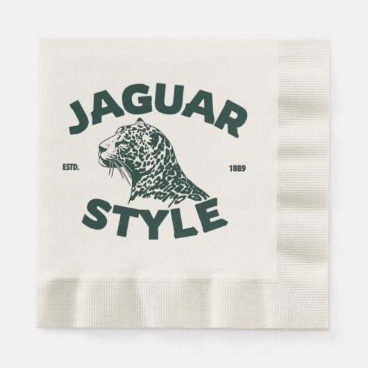 Jaguar Servietten Servet (Voorkant)