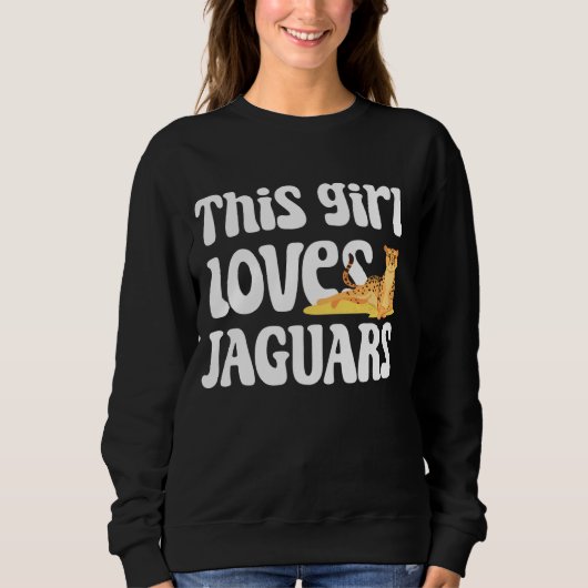 Jaguar Shirt Meisjes Jaguar Lover Jaguars (Voorkant)