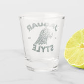 Jaguar Shot Glass Glas (Achterkant)
