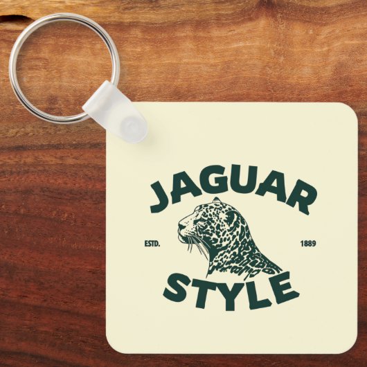 Jaguar Sleutelhanger (Voorkant)