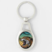 Jaguar Sleutelhanger (Voorkant)