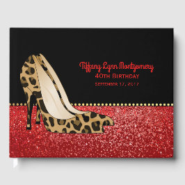 Jaguar Stilletos Event Guest Book Gastenboek