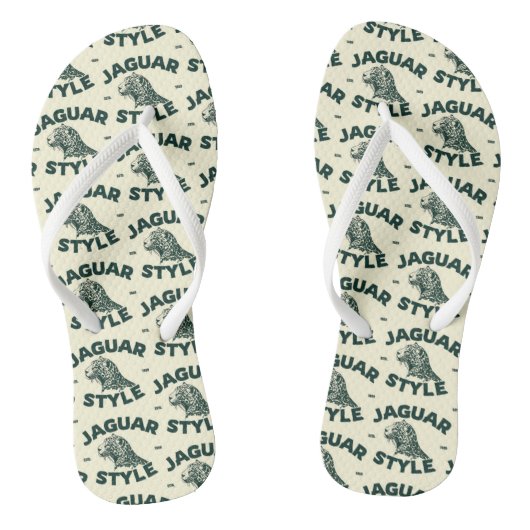 Jaguar teenslippers (Voetbed)