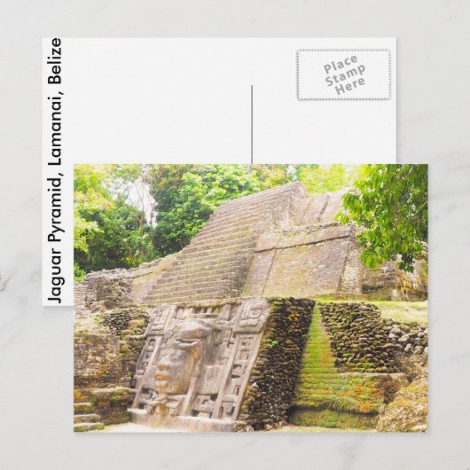 Jaguar Temple Briefkaart (Voorkant / Achterkant)