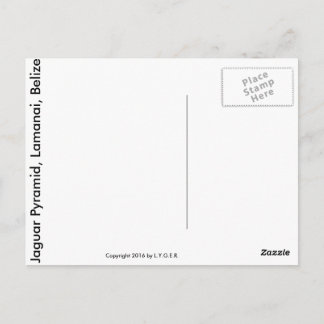 Jaguar Temple Briefkaart