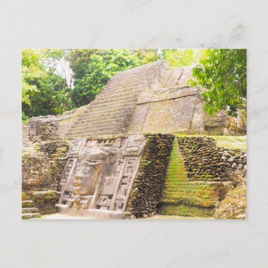 Jaguar Temple Briefkaart (Voorkant)