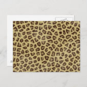 Jaguar textuur 2 briefkaart (Voorkant / Achterkant)