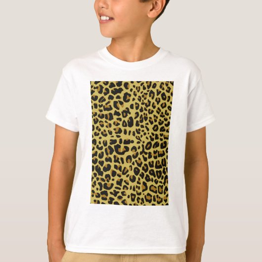 Jaguar textuur t-shirt (Voorkant)