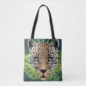 Jaguar Tropical Amazon wild dier Tote Bag (Voorkant)