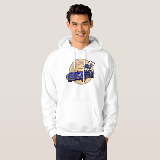 Jaguar type E A Hoodie (Voorkant volledig)