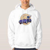 Jaguar type E A Hoodie (Voorkant)