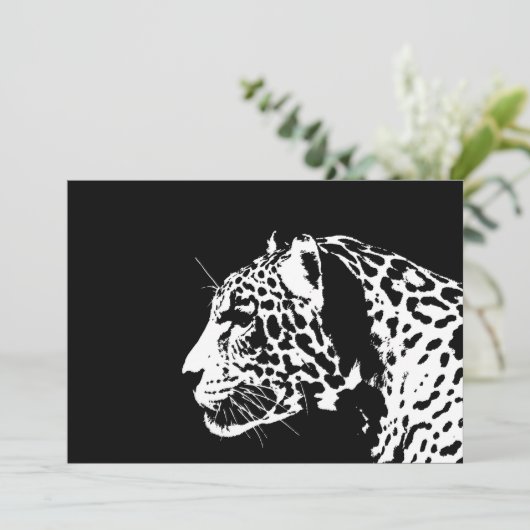 Jaguar uitnodiging (Staand voorkant)