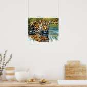 Jaguar Unframed-Poster of directe download Poster (Keuken)