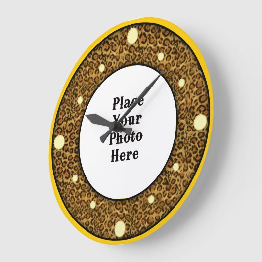 Jaguar Uw Fotowandklok Grote Klok (Hoek)