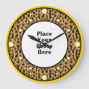 Jaguar Uw Fotowandklok Grote Klok