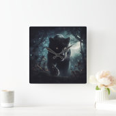 Jaguar Vierkante Klok (Huis)