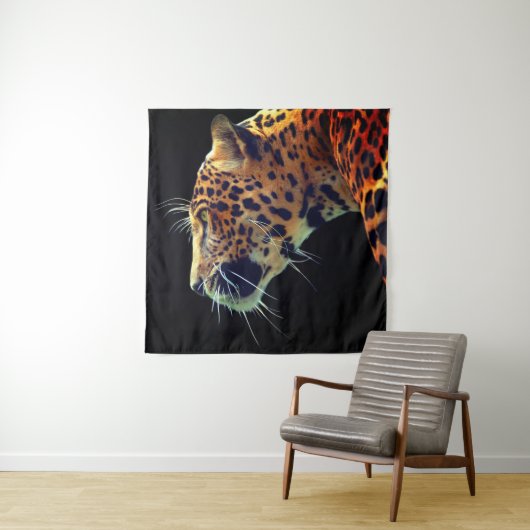 Jaguar Wandkleed (In situ)