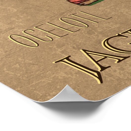 Jaguar Warrior Poster (Hoek)