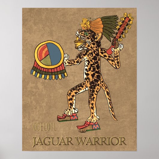 Jaguar Warrior Poster (Voorkant)