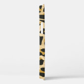 Jaguar Wild Animal Print Persoonlijke naam Case-Mate iPhone Case (Achterkant / Rechts)