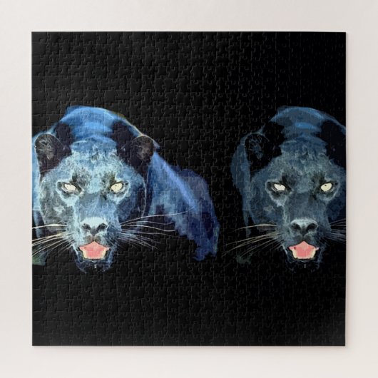 Jaguar - Wilde dieren Grote katten Legpuzzel (Verticaal)