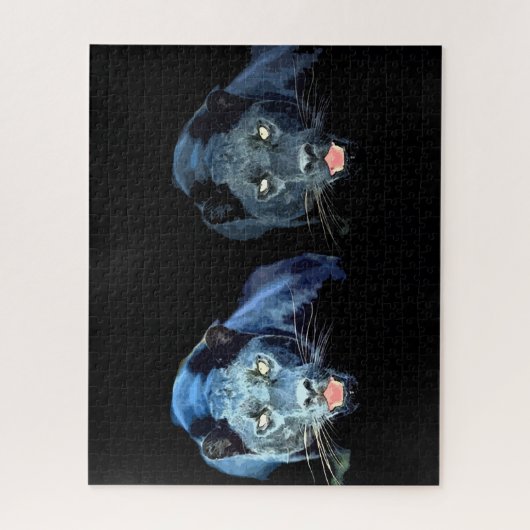 Jaguar - Wilde dieren Grote katten Legpuzzel (Verticaal)