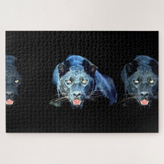 Jaguar - Wilde dieren Grote katten Legpuzzel (Horizontaal)