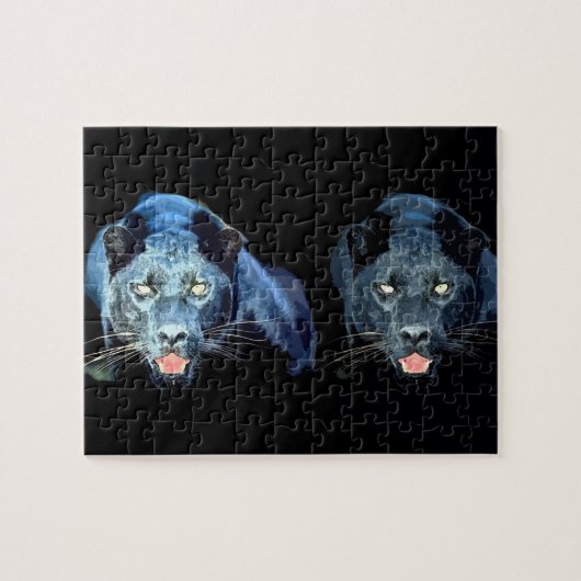 Jaguar - Wilde dieren Grote katten Legpuzzel (Horizontaal)