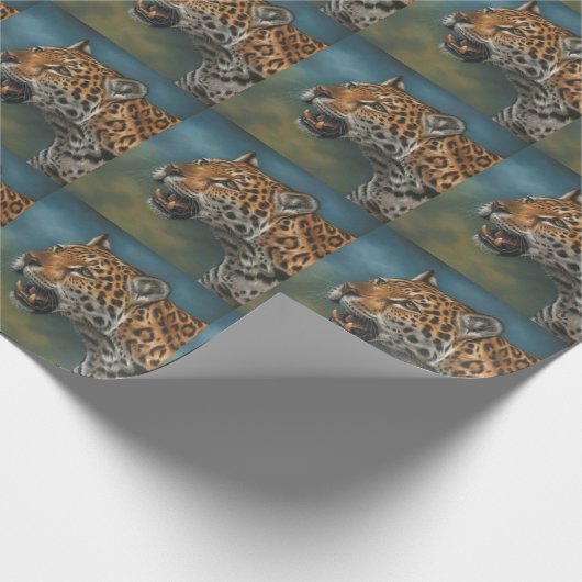 Jaguar Wrapping Paper Cadeaupapier (Hoek)
