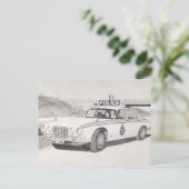 Jaguar XJ6 Briefkaart (Staand voorkant)