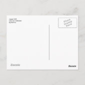 Jaguar XJ6 Briefkaart (Achterkant)