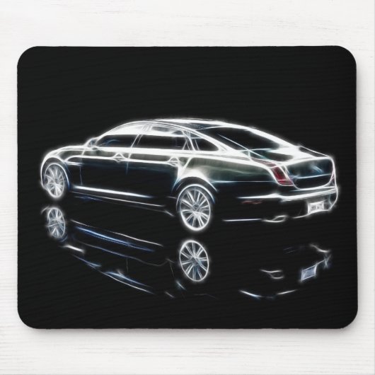 Jaguar XJ Luxury Sedan 2011 Mousepad Muismat (Voorkant)