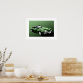 Jaguar XJ-S Convertible Poster (Keuken)