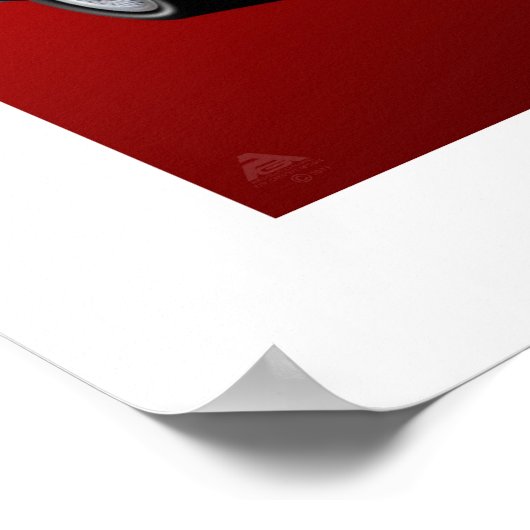 Jaguar XJ-S Poster (Hoek)