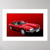 Jaguar XJ-S Poster (Voorkant)