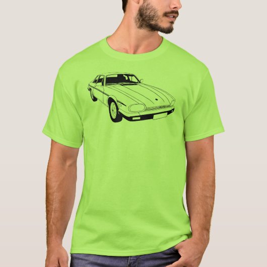 Jaguar XJS T-shirt (Voorkant)
